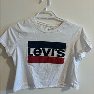 Levi hardly worn cropped top